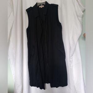 Philosophy Kimono Duster Size Large Black